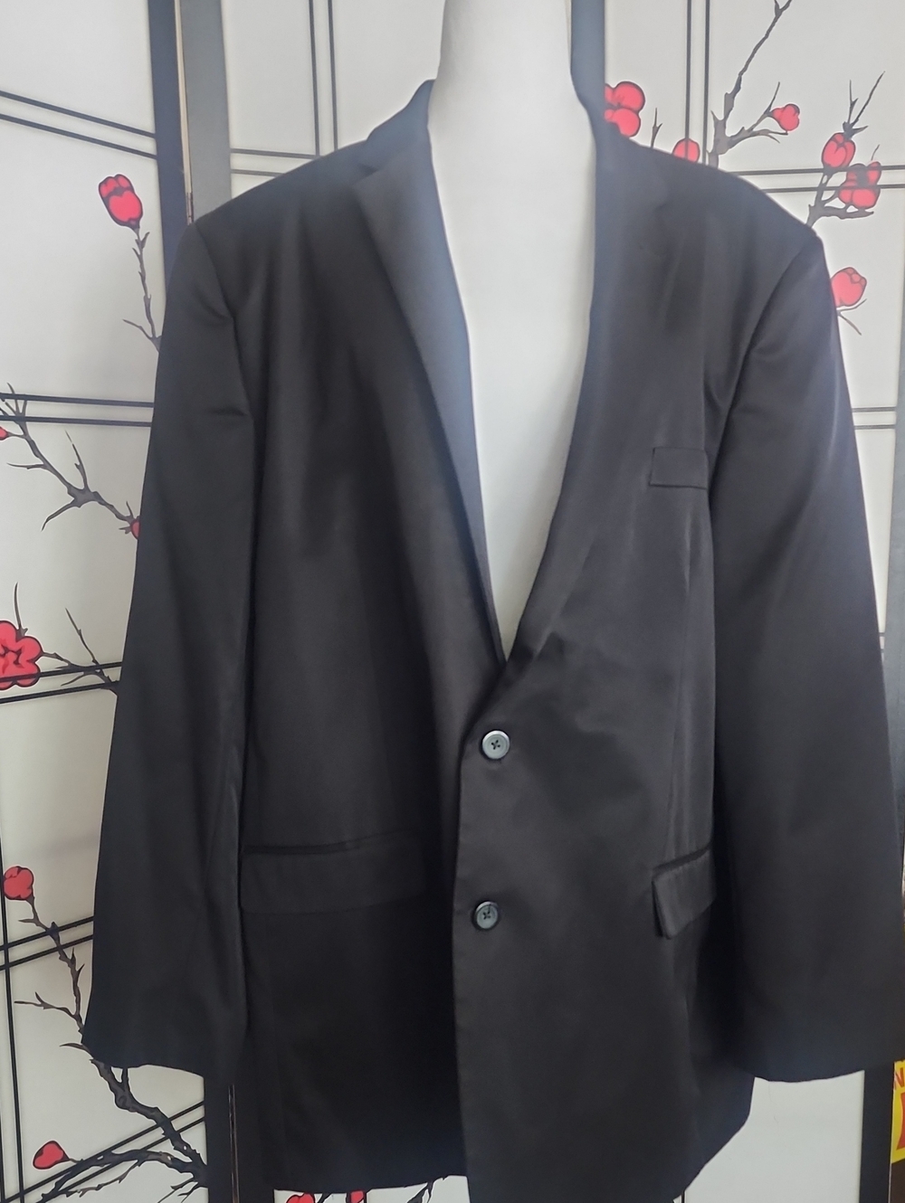 George Black Men's Two-Button Sport Coat Blazer
